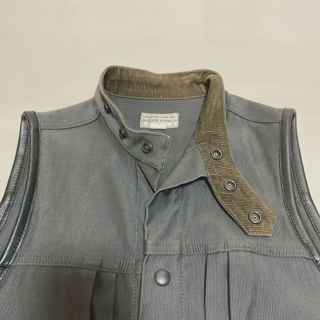 美品！WEST RIDE OUTLAW VEST ウエストライド ベスト 36