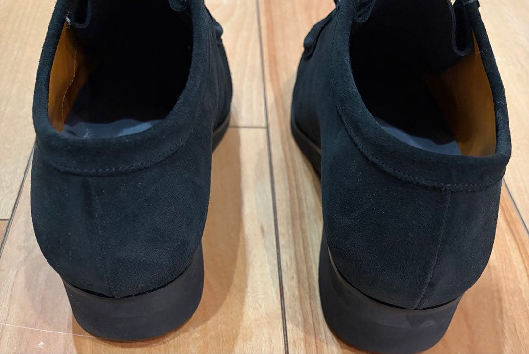 【美品】Footworksチロリアンスエード　ブラック26.0センチ