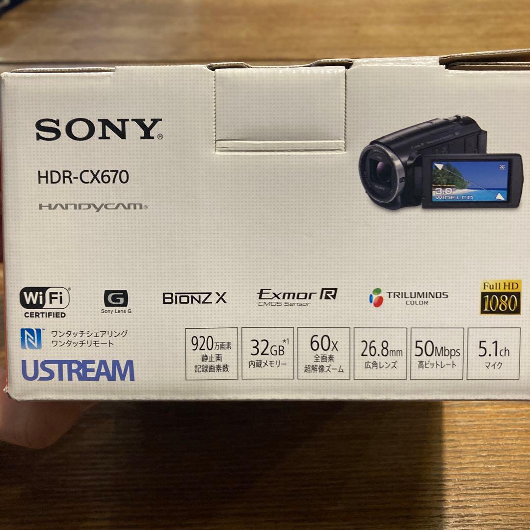 SONY HDR-CX670 ハンディカム