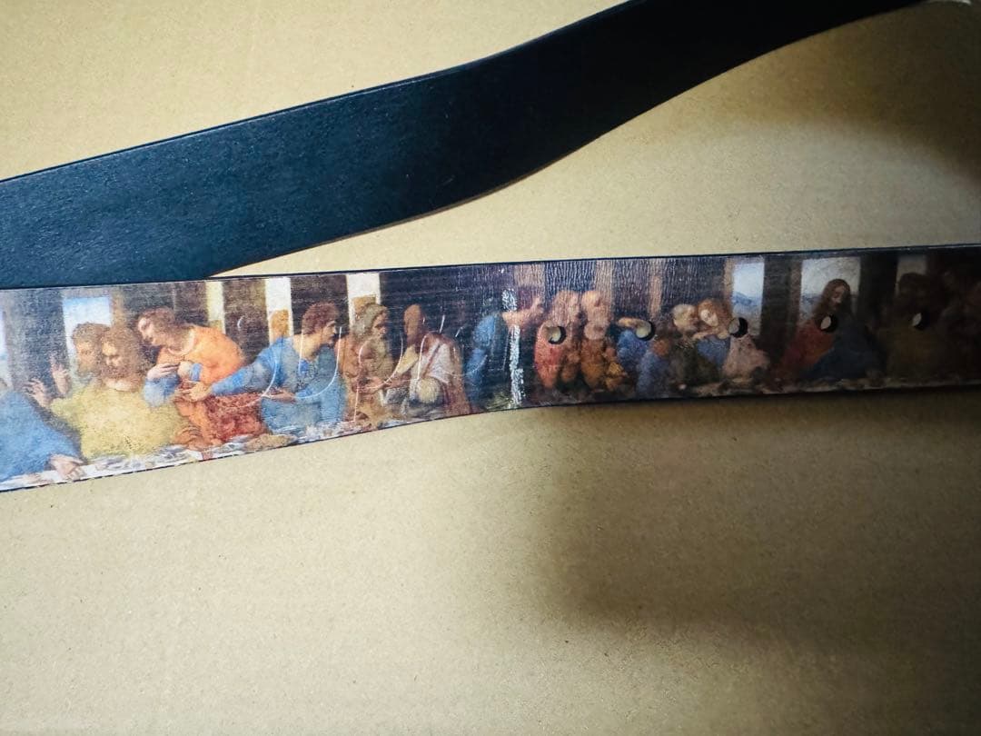 小物 Supreme Last Supper Leather Belt L