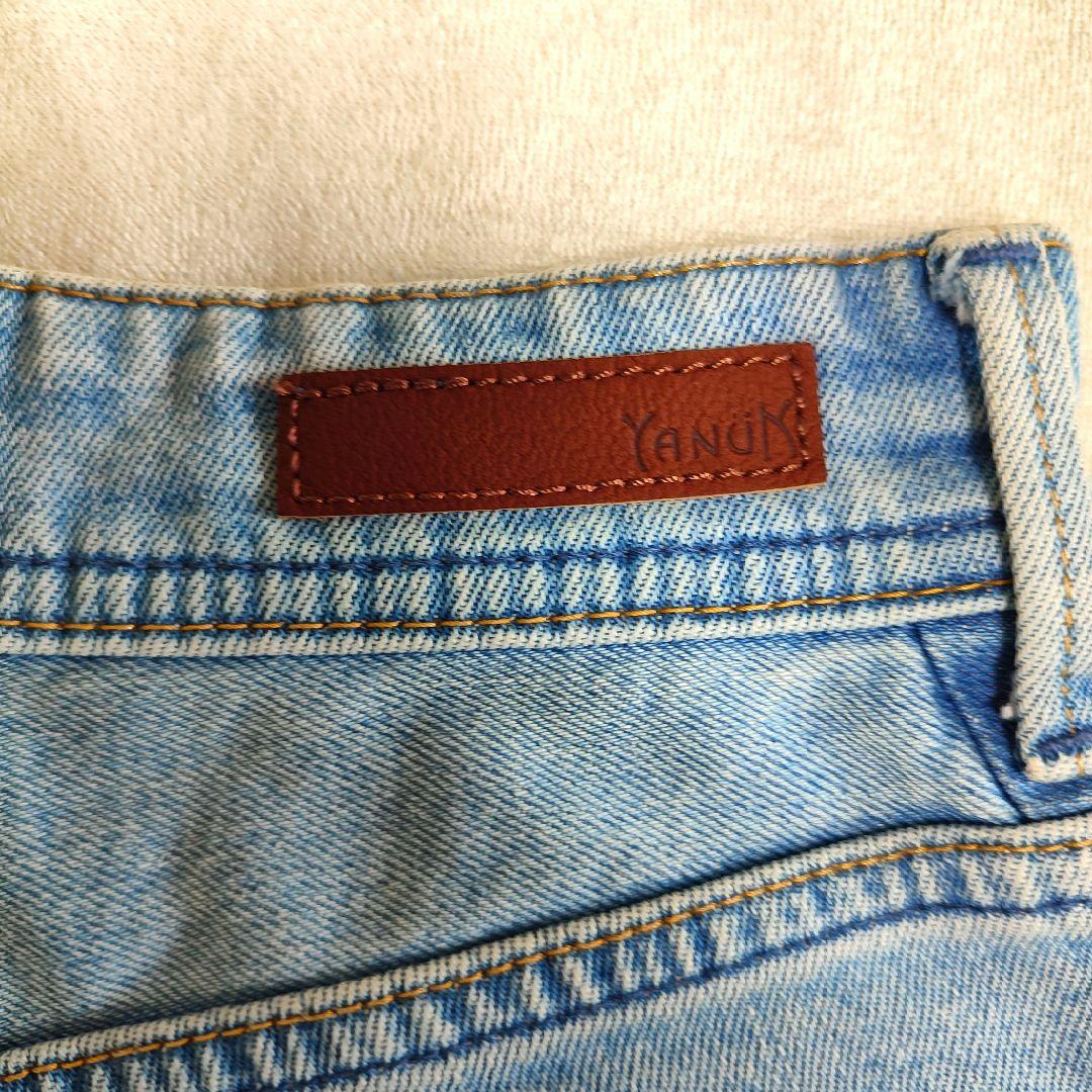 [美品] YANUK (ヤヌーク)LOUISE ストレートデニム24 田中みなみ