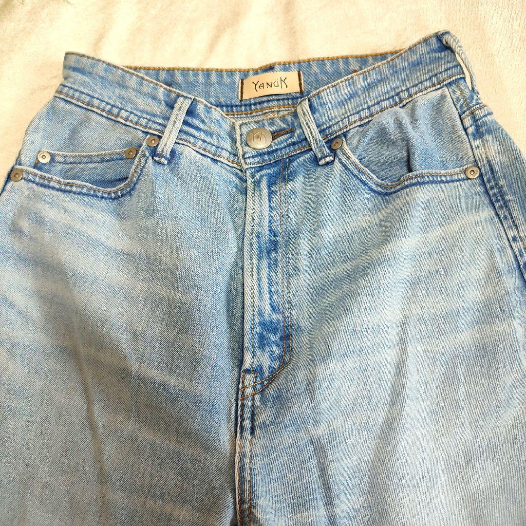 [美品] YANUK (ヤヌーク)LOUISE ストレートデニム24 田中みなみ