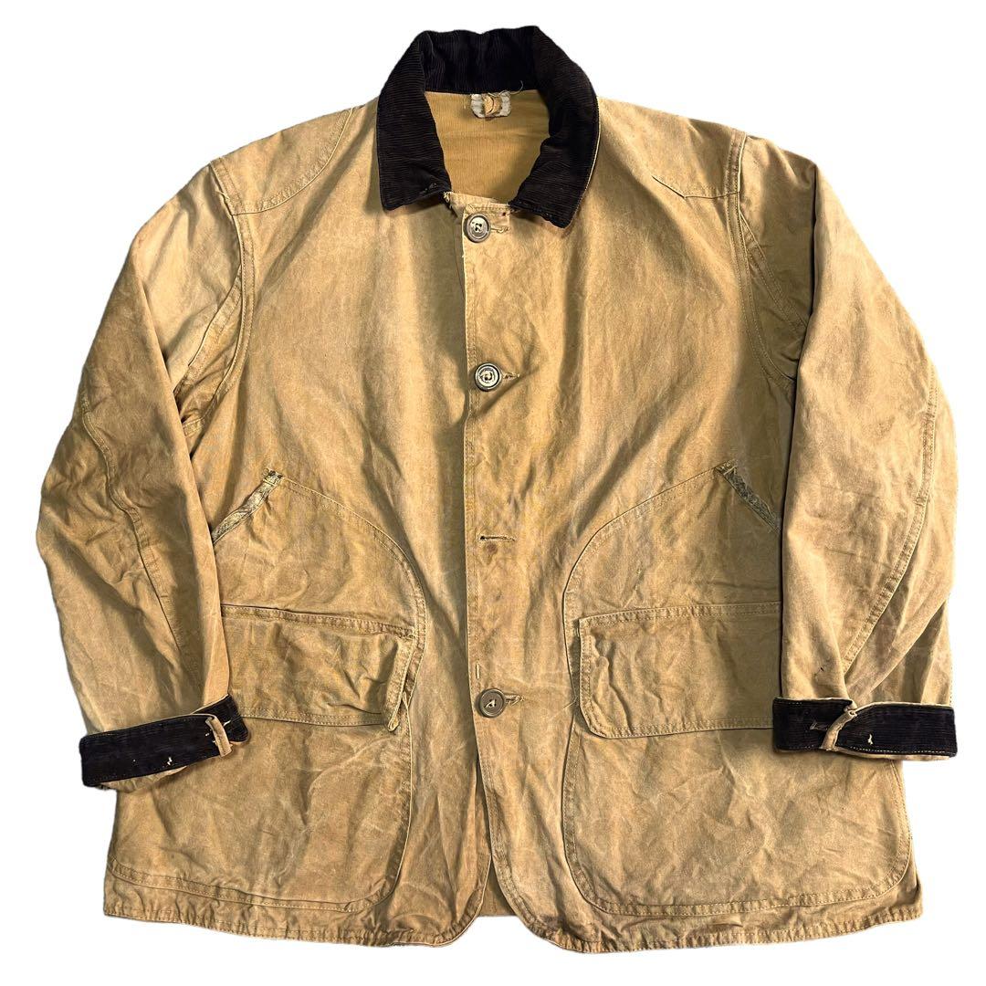 『ウッドボタン』40s American Field ハンティングジャ