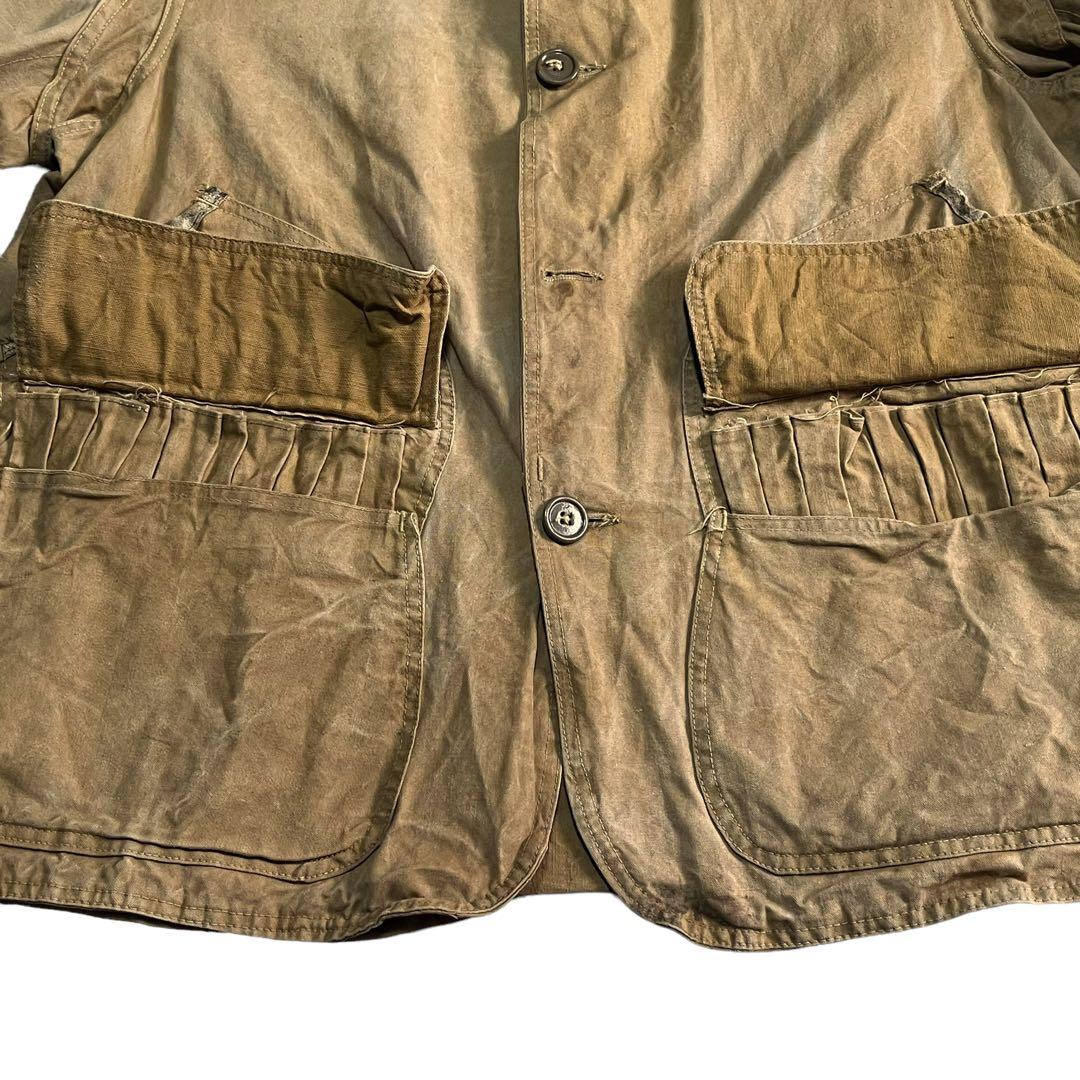 『ウッドボタン』40s American Field ハンティングジャ