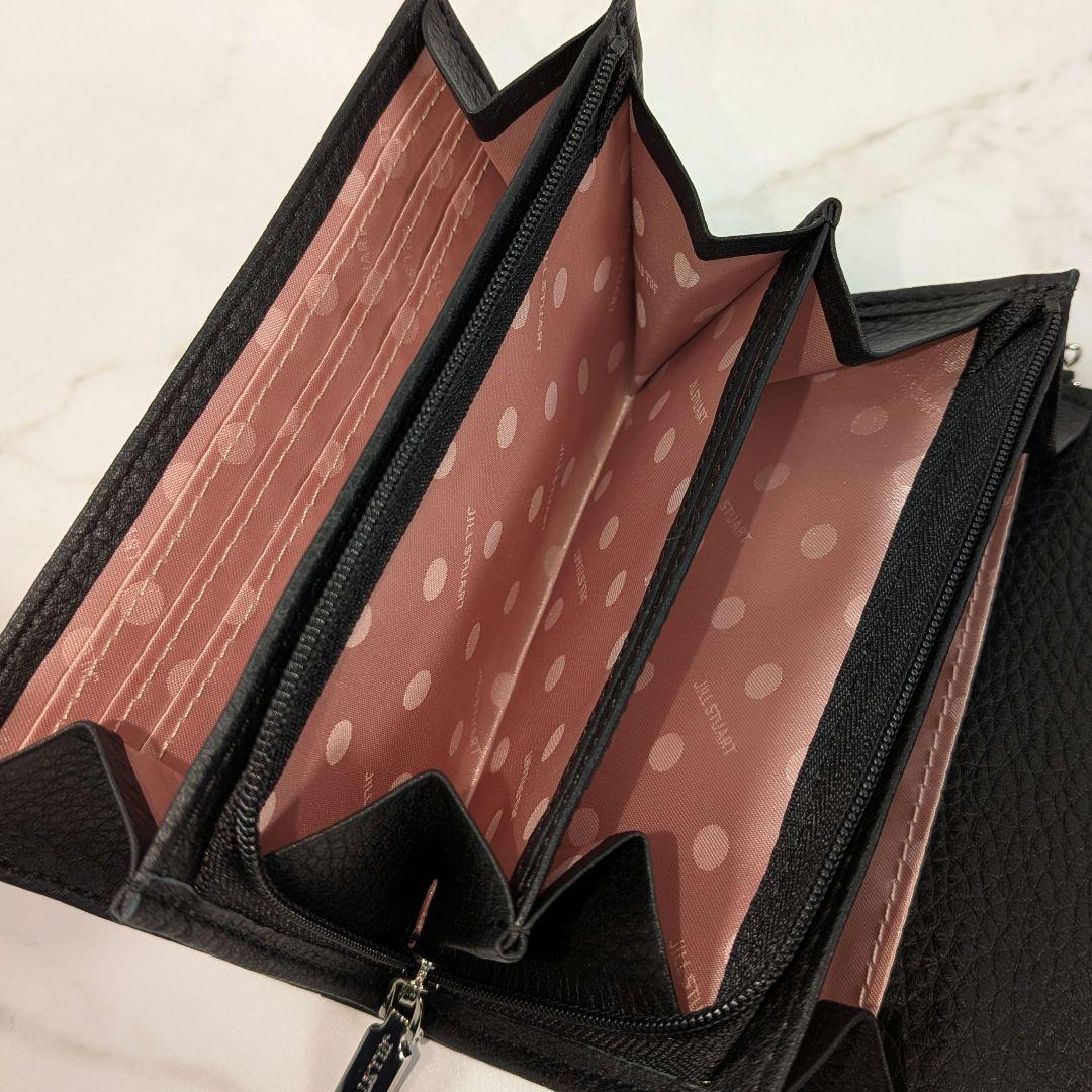 JILL STUART ジルスチュアート ルナティ 折り財布 ミニウォレット 黒