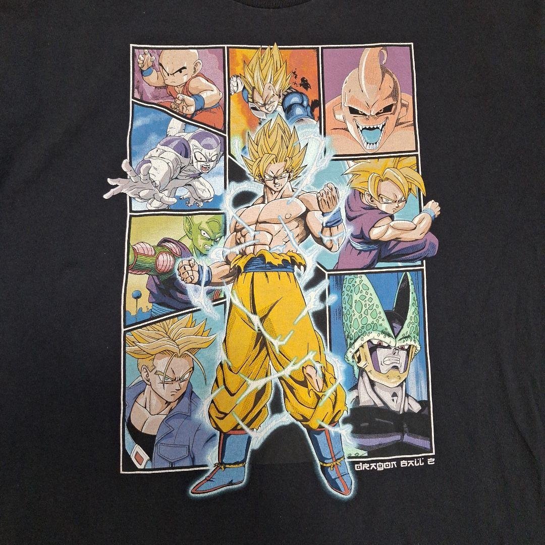 ドラゴンボールZ ヴィンテージ アニメ　Tシャツ XL 黒