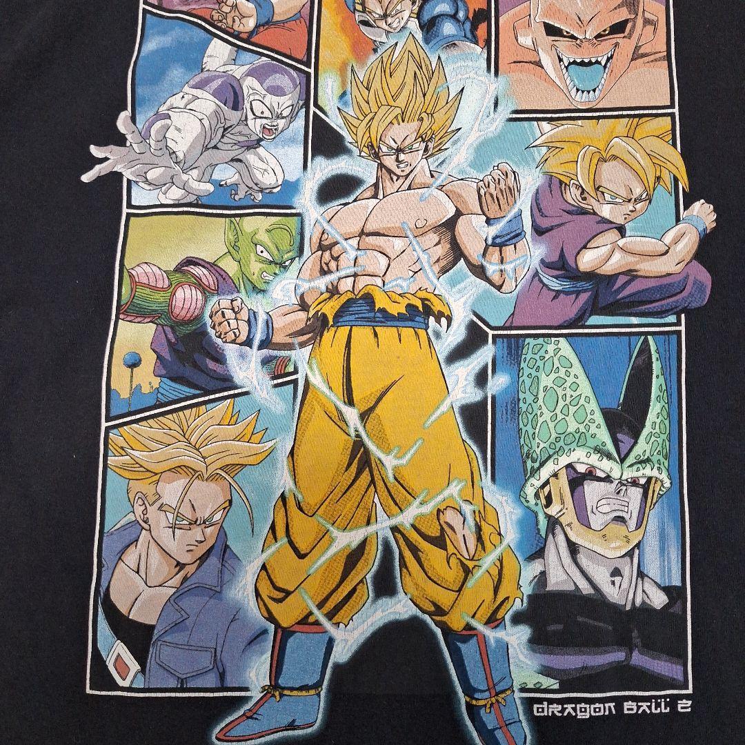 ドラゴンボールZ ヴィンテージ アニメ　Tシャツ XL 黒