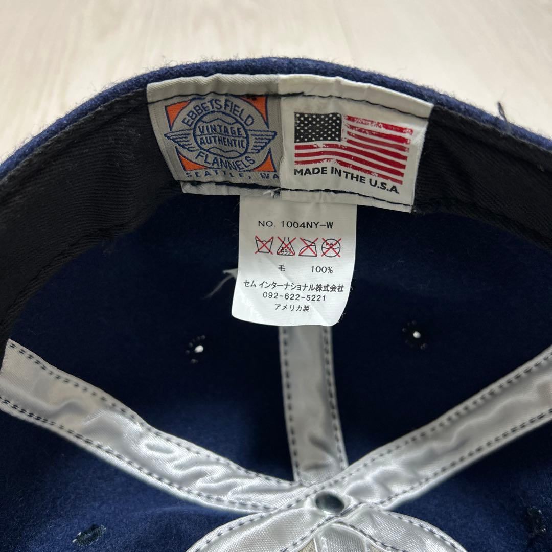 帽子 ebbets field flannels cap