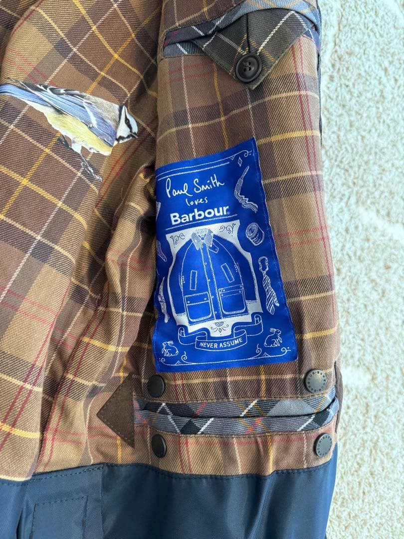 試着のみ Paul Smith Loves Barbour Beeston 38