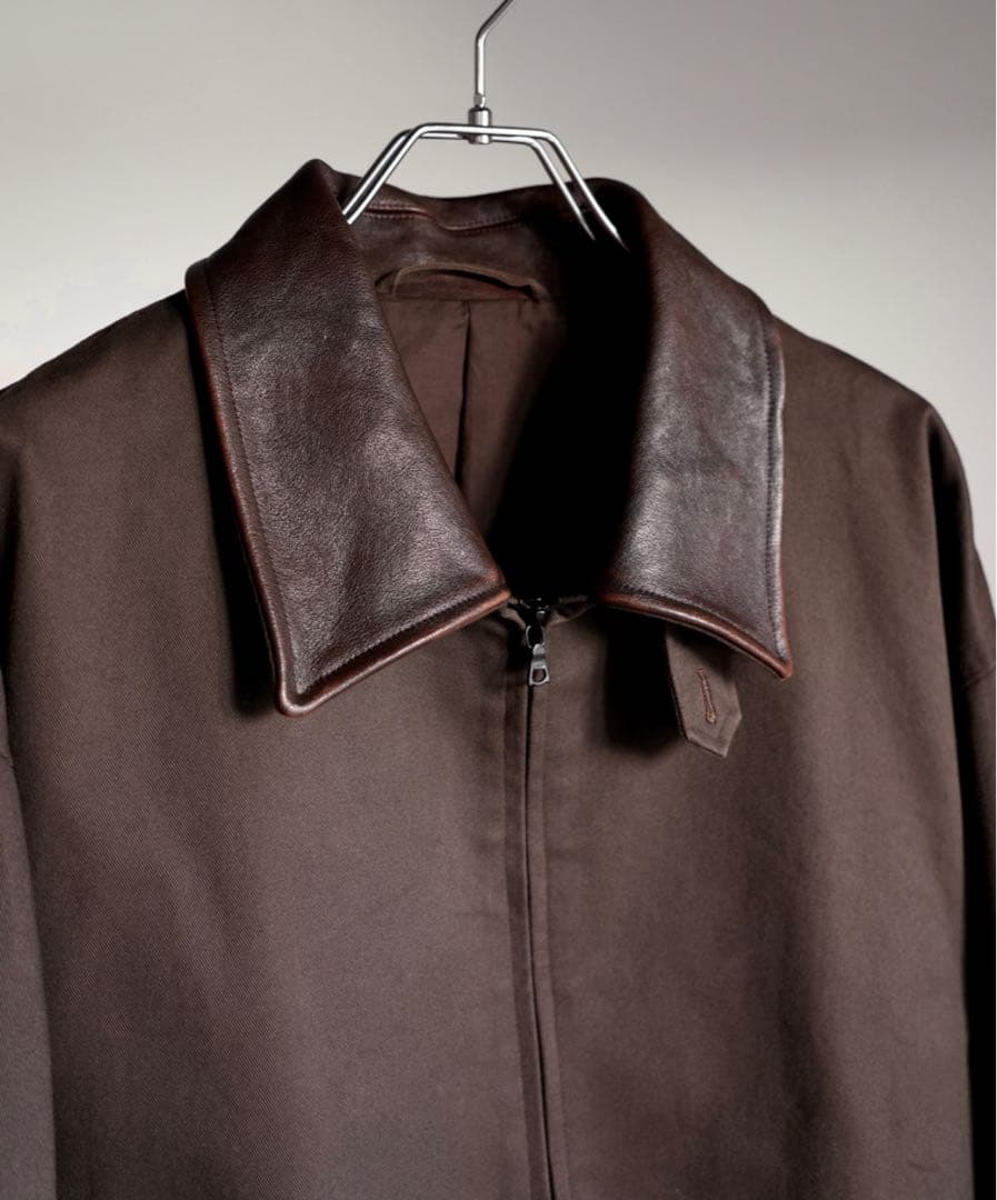 ジャケット・アウター 26ss Sulfur Dyed BrushedChino ZipJacket