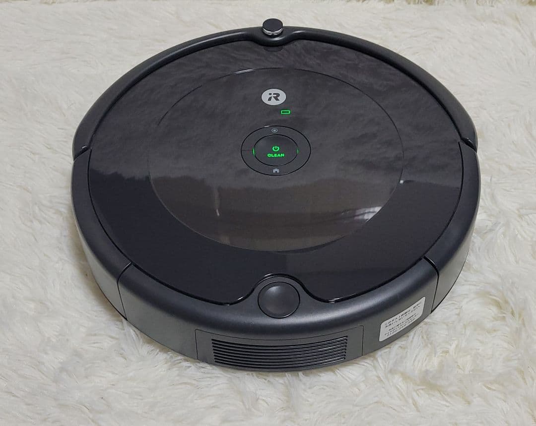 ロボット掃除機 ブラック 充電ドック付き