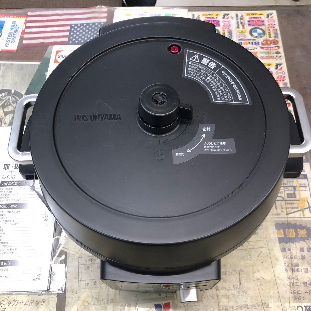 957 IRIS OHYAMA 電気圧力鍋 保証付 PMPC-MA4 2020年
