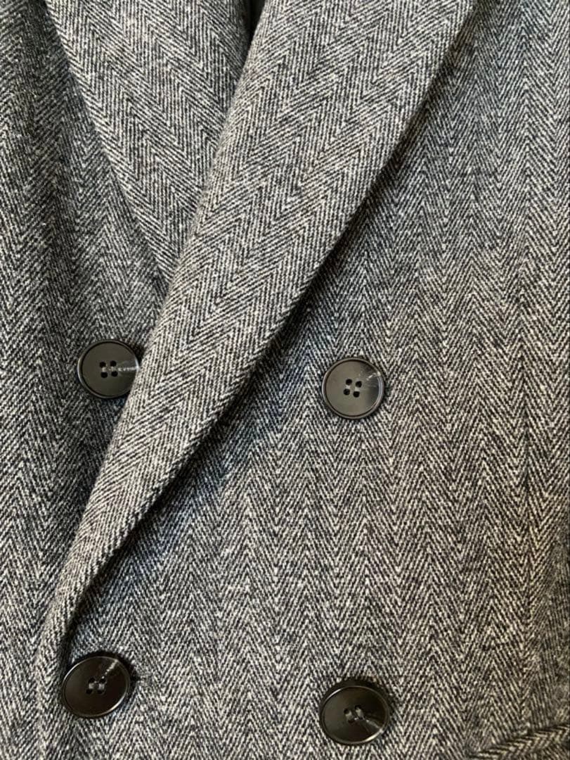 【berry⭐︎】ZARA 2025aw ウールダブルジャケット グレー S