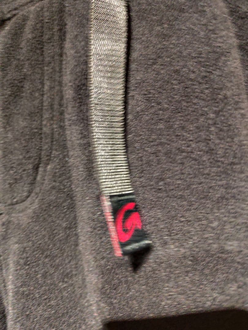 【USA製】希少 90s グラミチ フリース カーゴパンツ クロップド丈 黒 M