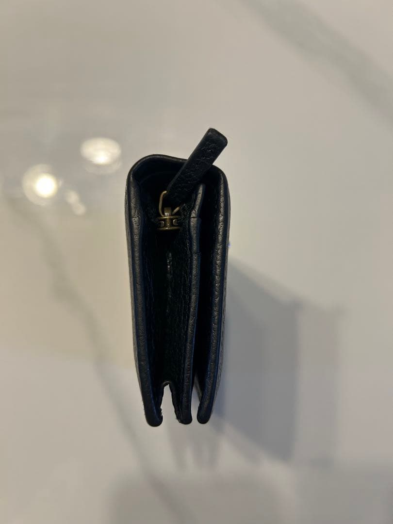 GUCCI 二つ折り財布 蝶モチーフ 黒