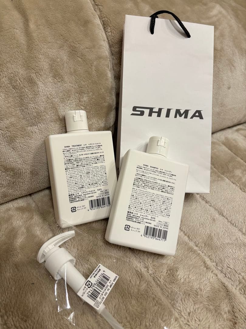 SHIMA KEEP COLOR シャンプー・トリートメント・ポンプセット