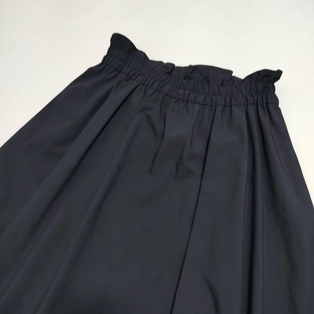 ブルーレーベルクレストブリッジ　ロングスカート　CBチェック　金ボタン