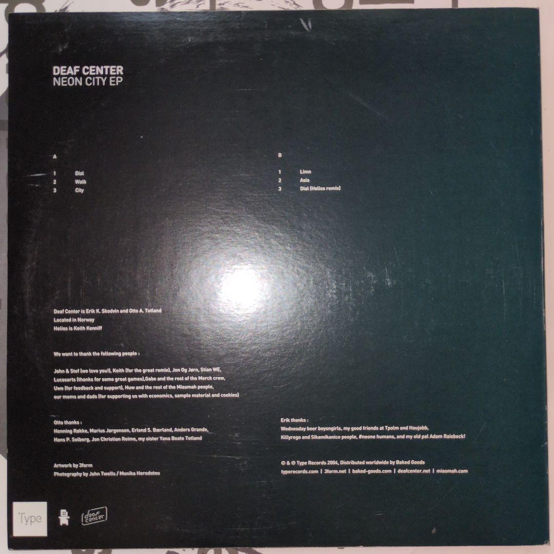 中古 Deaf Center - Neon City EP 12インチ