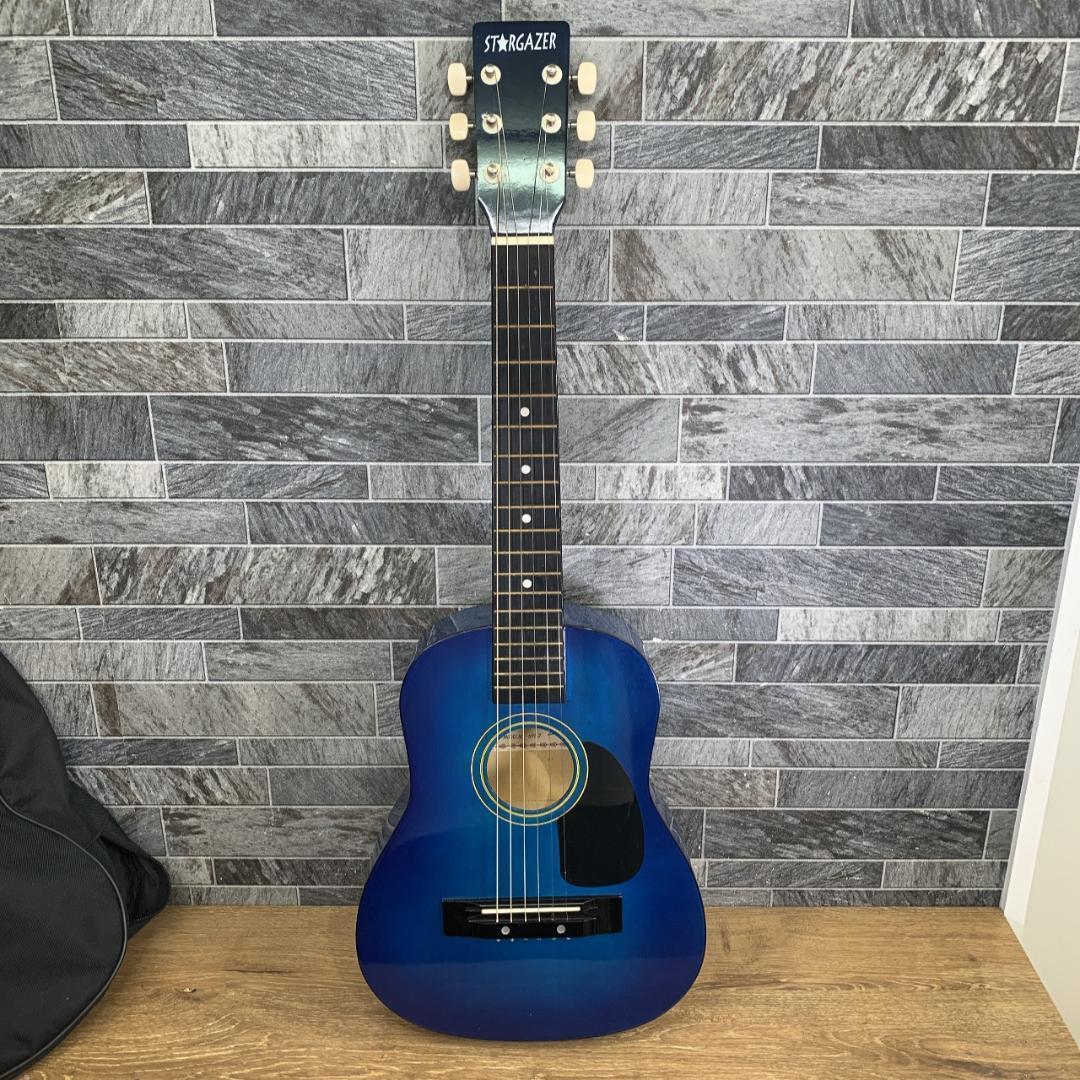 STARGAZER UPP-2 スターゲイザー ミニアコースティック　ギター　青