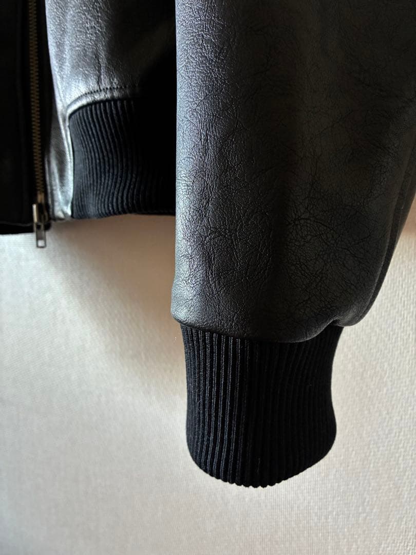 CLEL Deep Texture Blouson ブラック Lサイズ
