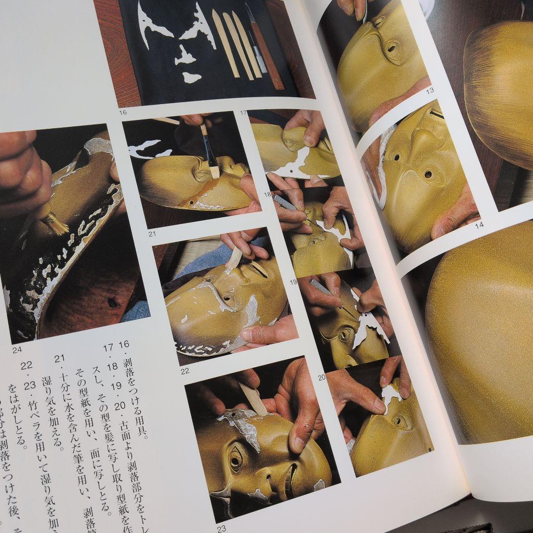 能面の彩色