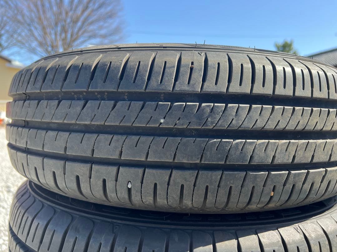 ダンロップ　エナセーブ　ec204 175/65r15 24年製　バリ山　9部山