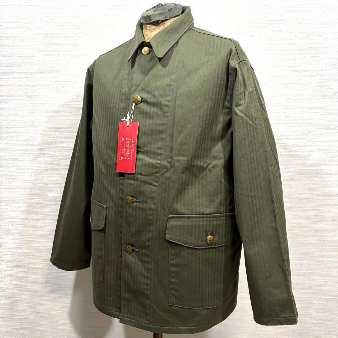 日本製 40 新品 Coverall U.S. Army Herringbone