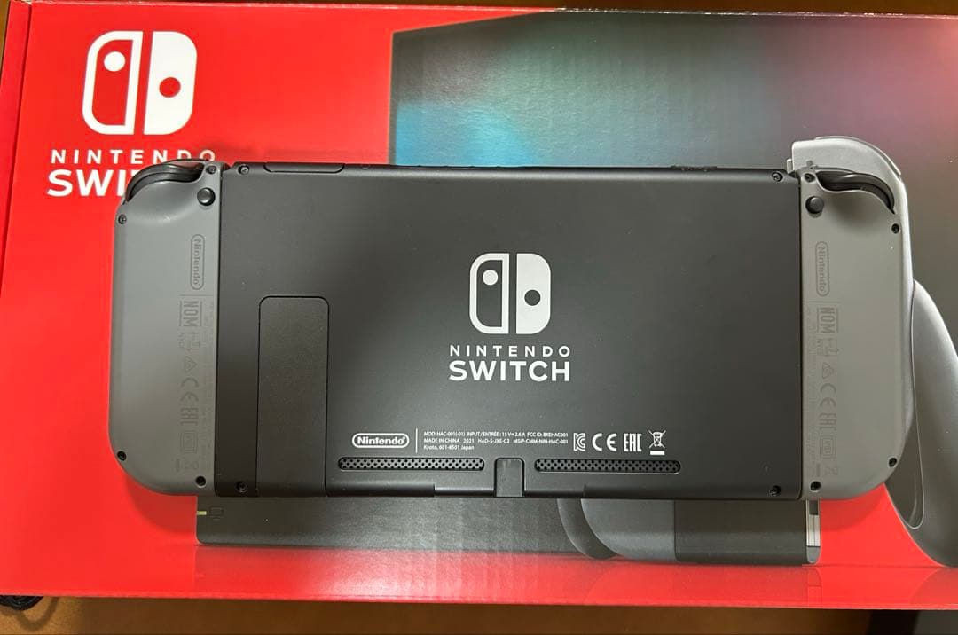 Nintendo Switch 本体　グレー HAD-S-KAAAA