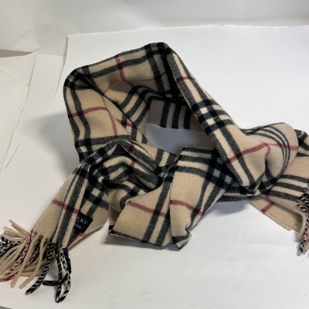 m*i様 71671 BURBERRY LONDON チェック柄 カシミヤ100