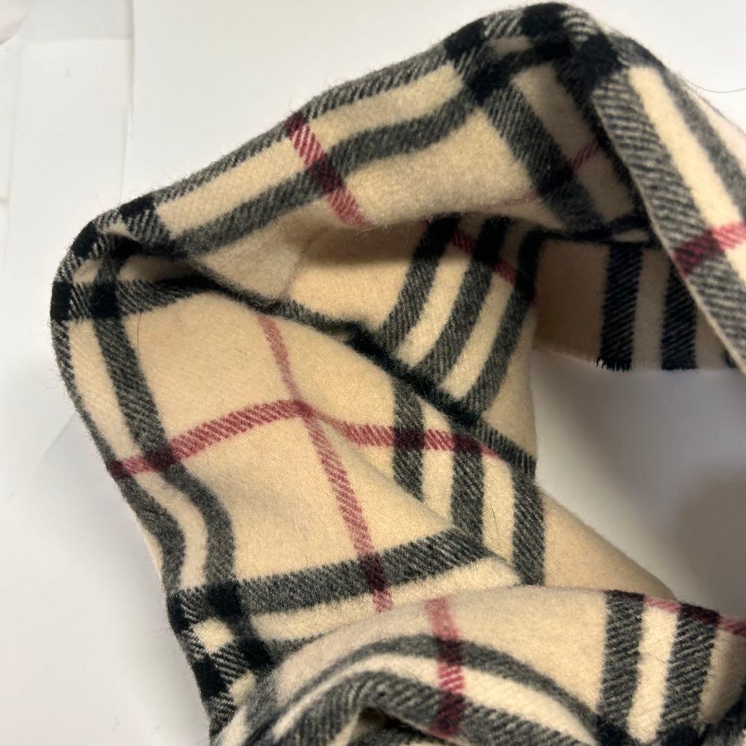 m*i様 71671 BURBERRY LONDON チェック柄 カシミヤ100