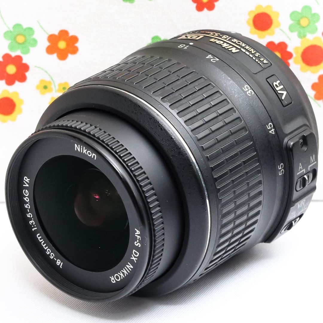 ニコン Nikon D5200☆高画質一眼レフ☆スマホ転送可☆動画撮影可！