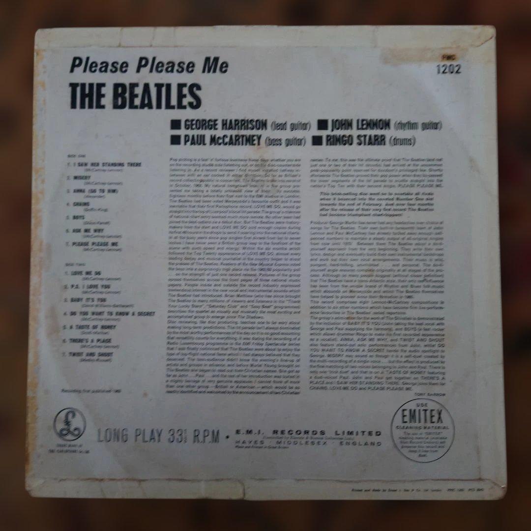 UK初期3rdThe Beatles Please Please Me 完品
