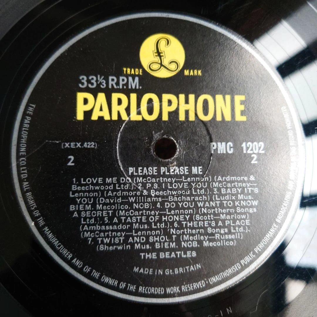 UK初期3rdThe Beatles Please Please Me 完品