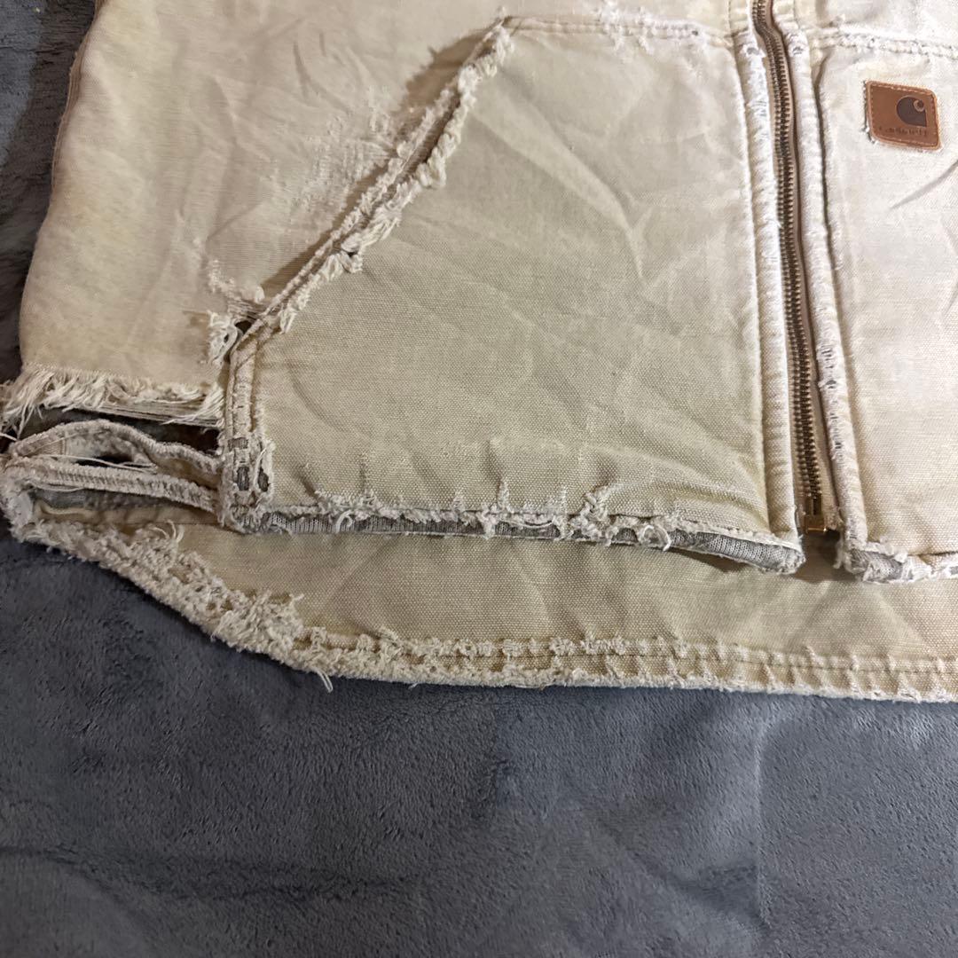 00’s Carhartt カーハート ベスト ボロ　雰囲気