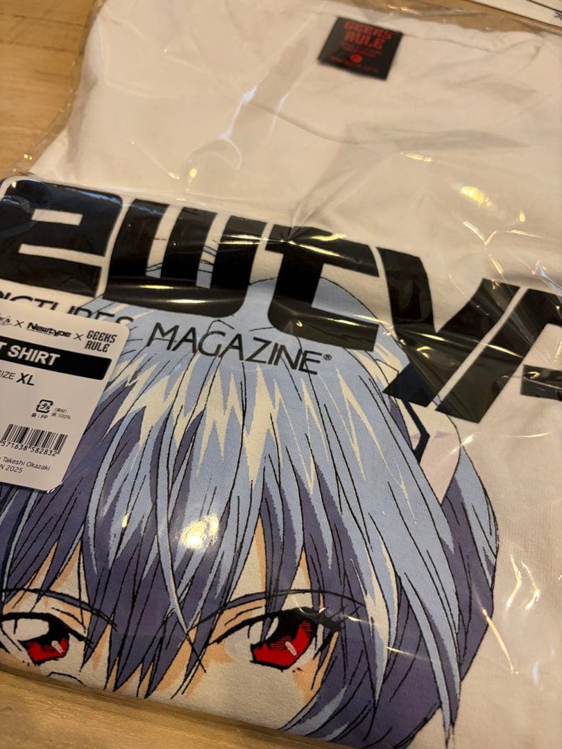 Newtype × 新世紀エヴァンゲリオン × GEEKS RULETSHIRT
