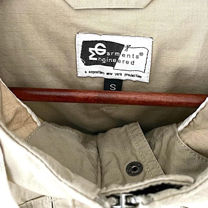 ENGINEERED GARMENTS　フード付ベスト　 Sサイズ