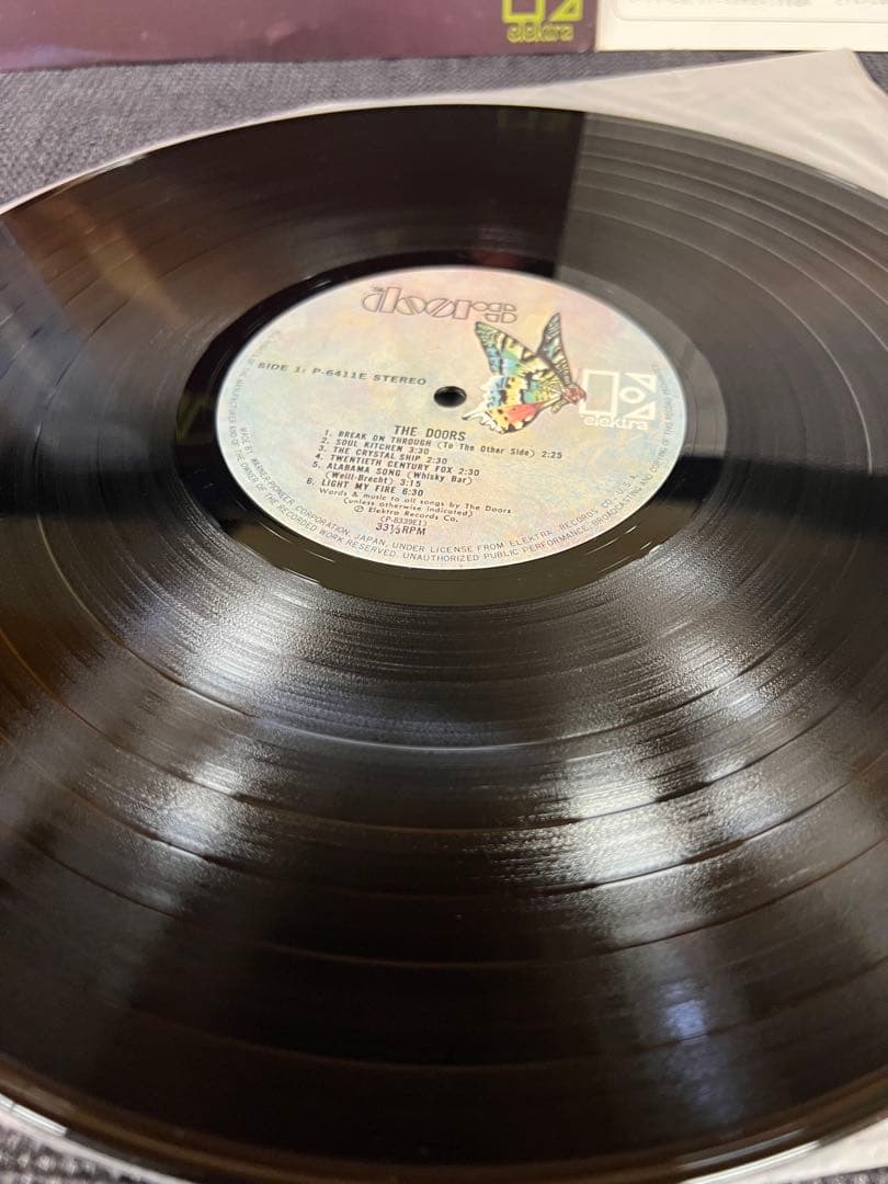 The Doors ドアーズ LP 洋楽レコード　帯付き 美盤 P-6411E