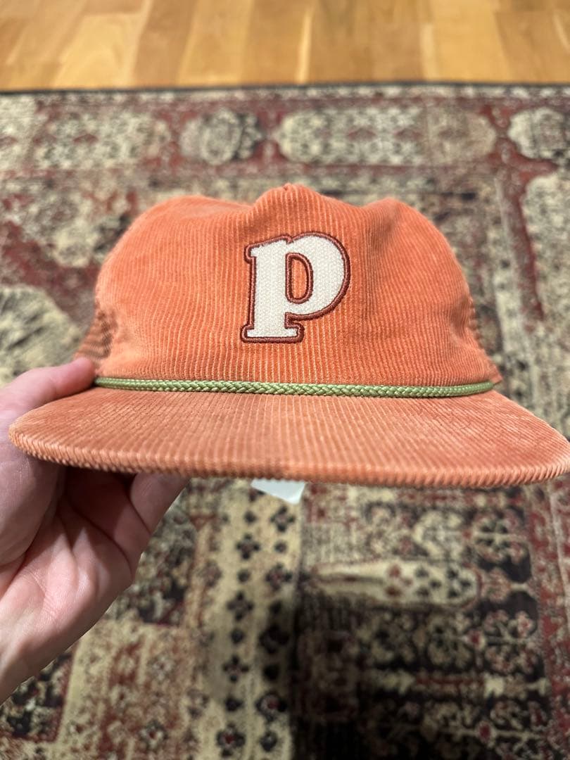 【美品•希少！】patagonia パタゴニア Pロゴ コーデュロイキャップ
