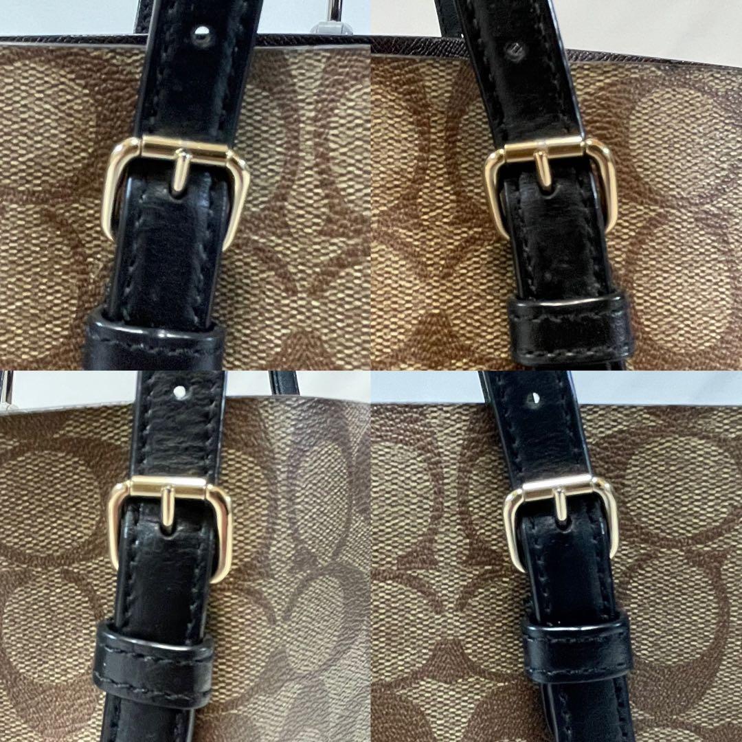 【美品】コーチ 1665 モリー トートバッグ ビジネスバッグ レザー A4可