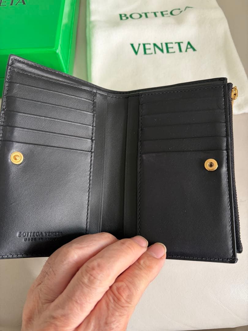 BOTTEGA VENETA カセットロング2つ折り財布