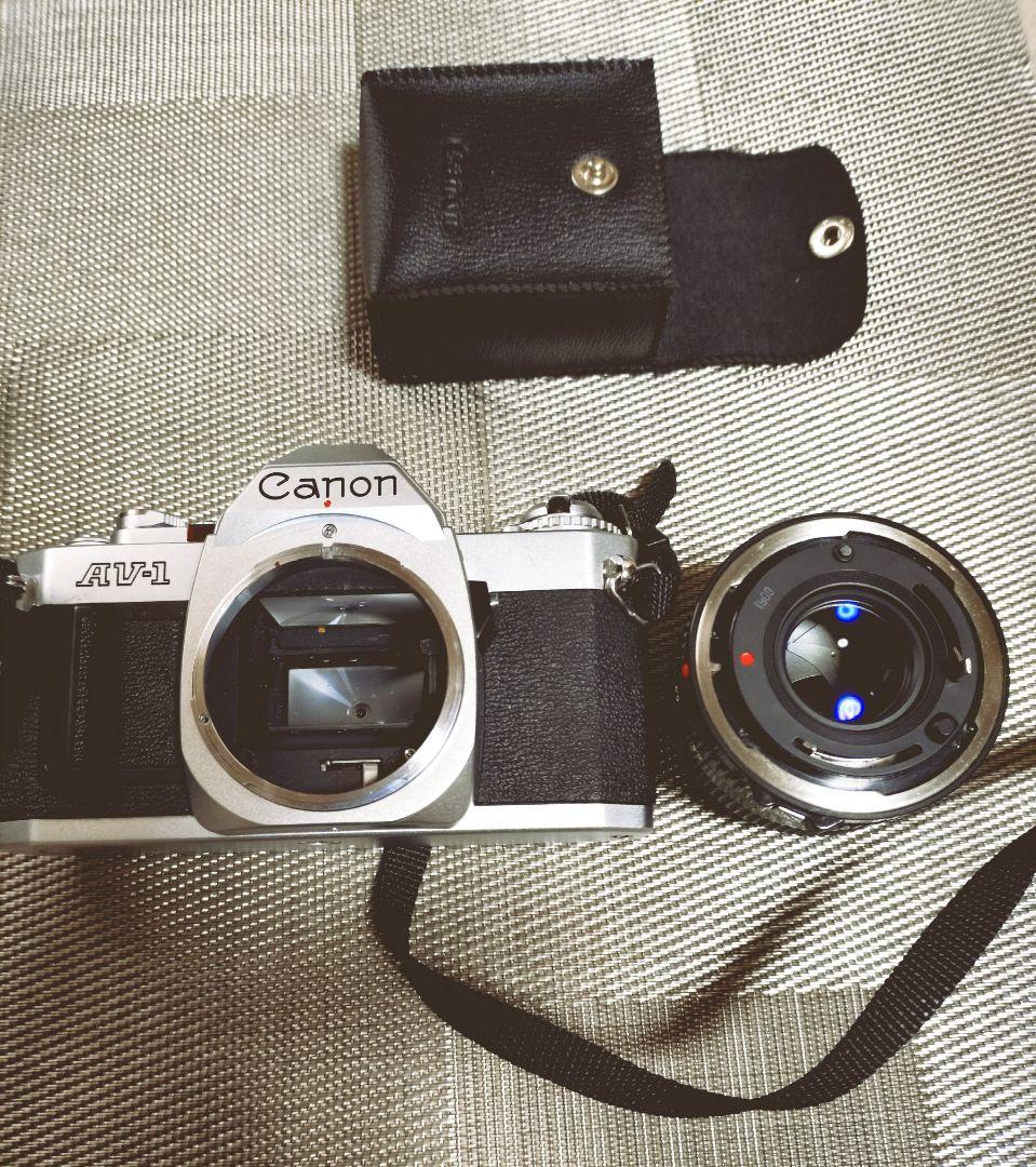 希少【Canon AV1 フィルムカメラ】