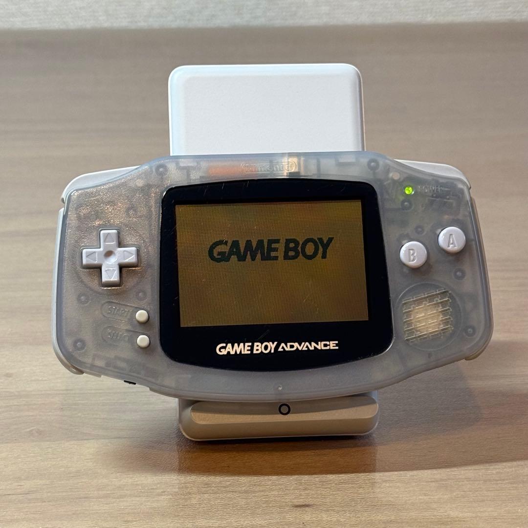 4-173 ゲームボーイアドバンス ミルキーブルー 箱付き