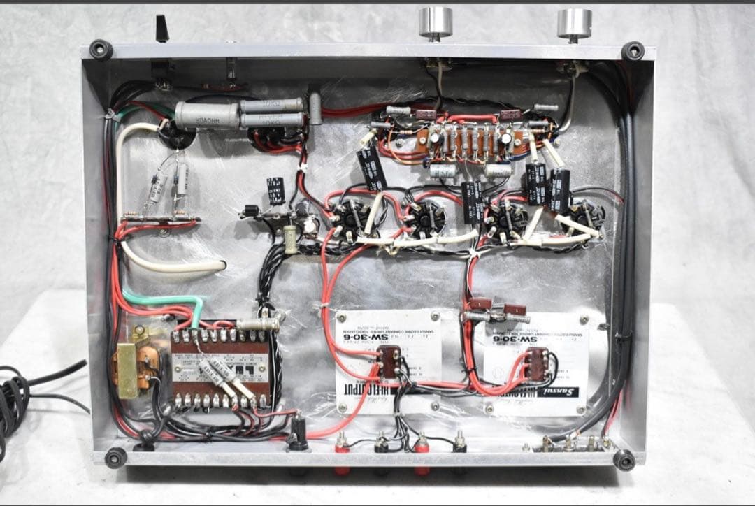 真空管アンプ本体 アルミニウム製 6GA4 PP
