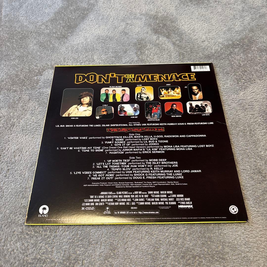 DON'T BE A MENACE サウンドトラック レコード