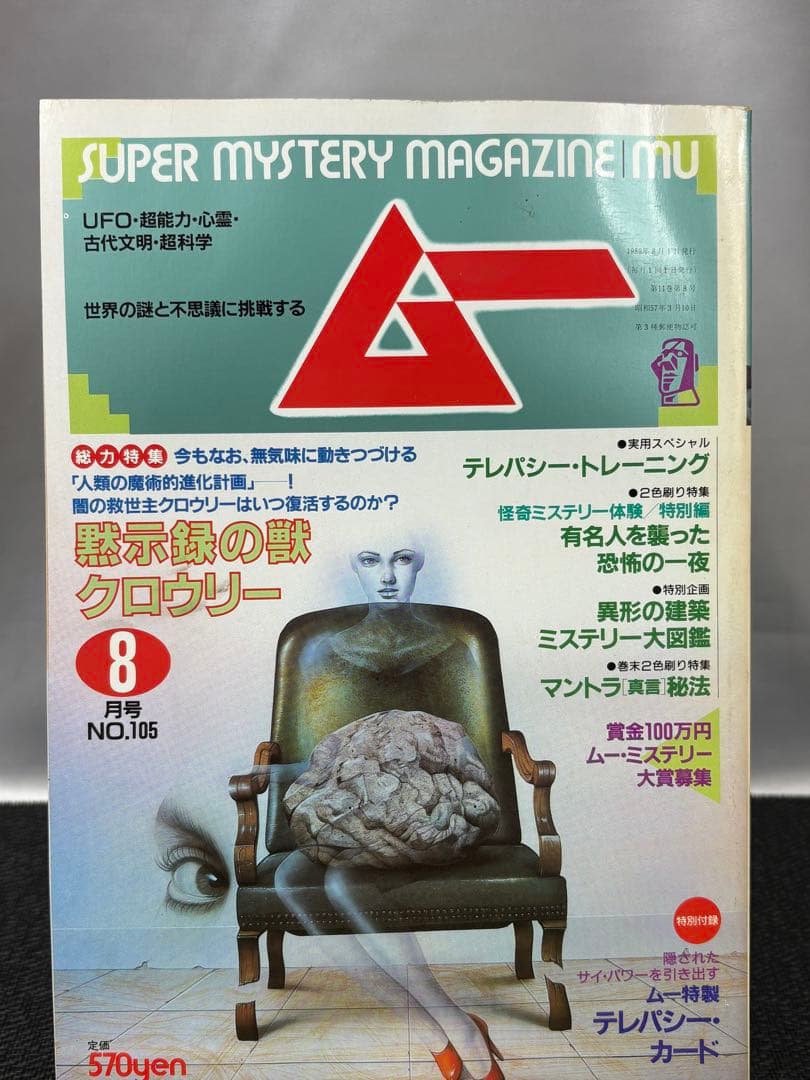 【専門誌】月間ムー 1989年号 12冊セット 3060