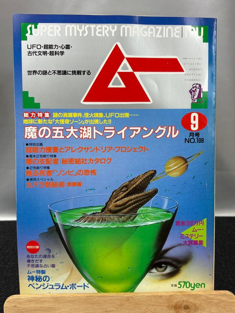 【専門誌】月間ムー 1989年号 12冊セット 3060