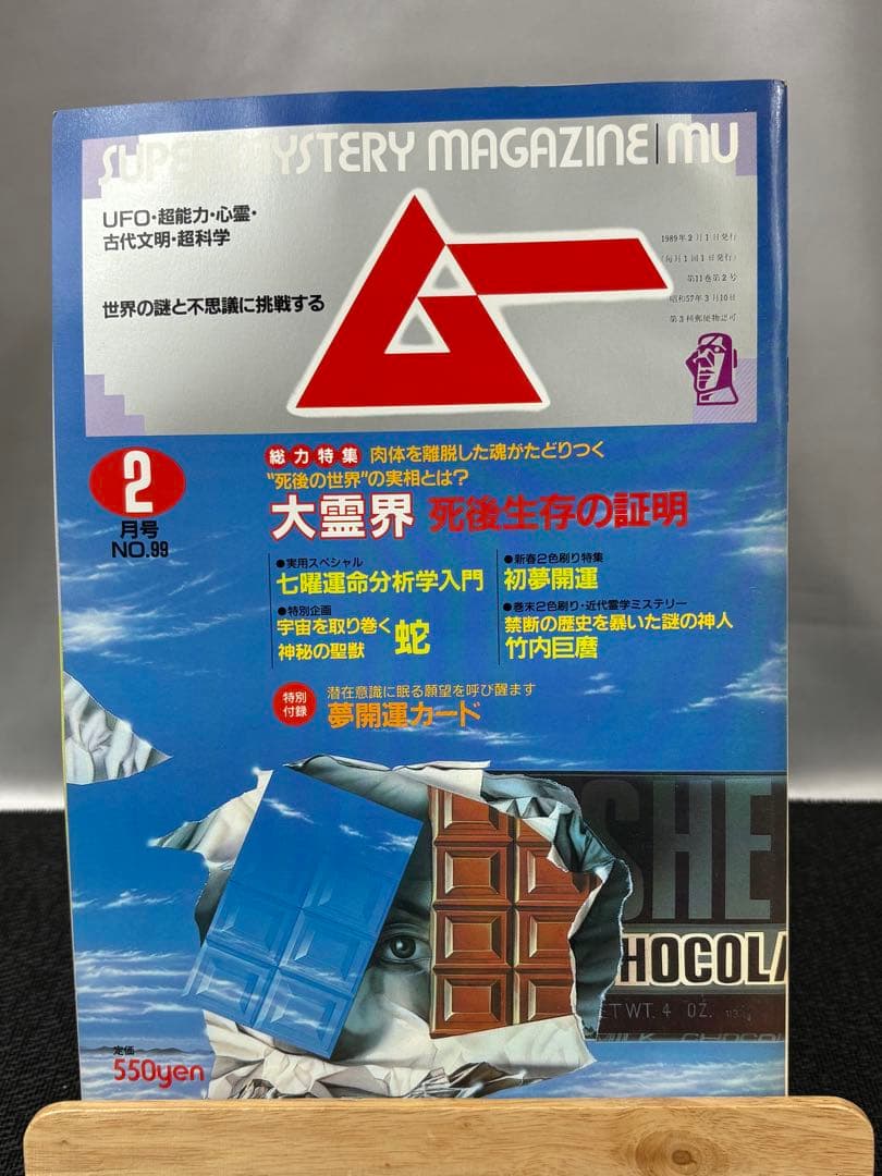 【専門誌】月間ムー 1989年号 12冊セット 3060