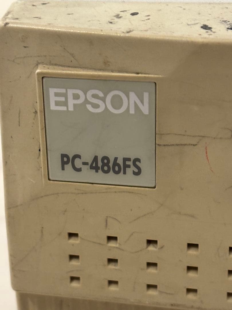 EPSON PC-486FS 本体のみ レトロパソコン