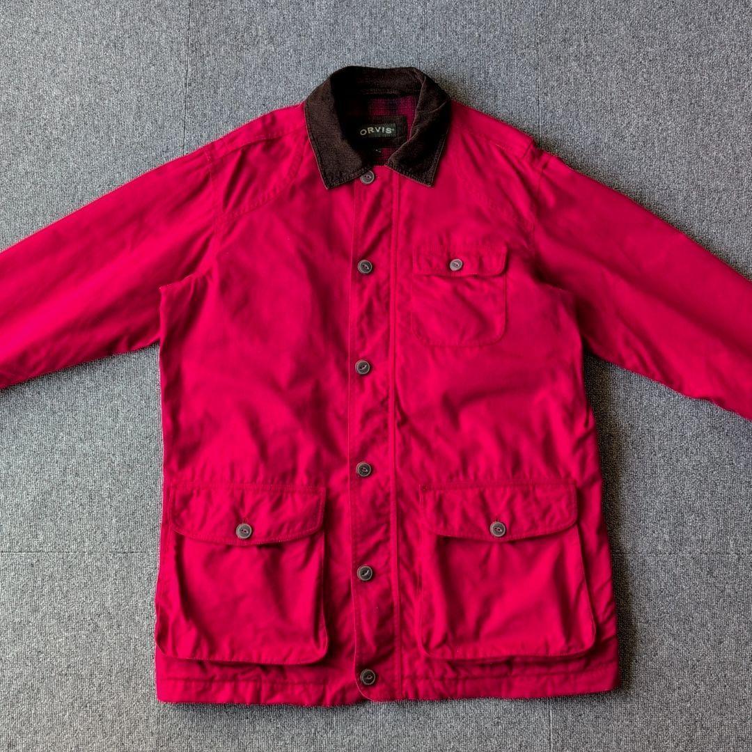 90s 00s ORVIS フィールドコート ジャケット オンブレ 古着 M
