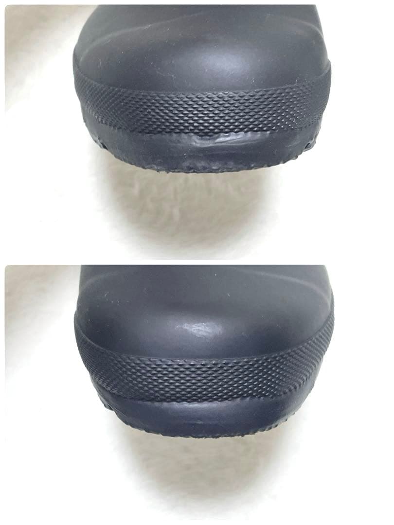 【美品】HUNTER ハンター　レインブーツ　サイドゴア　ブラック